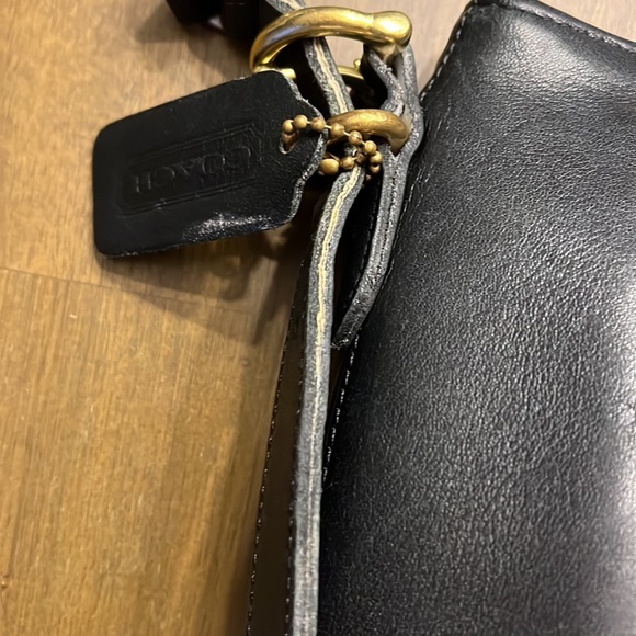 Vintage coach 9802 black shoulder bag - Picture 6 of 9